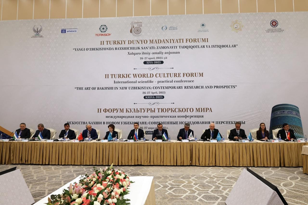 Ölkəmiz Özbəkistanda keçirilən II Türk Dünyası Mədəniyyət Forumunda təmsil olunur - FOTOLAR